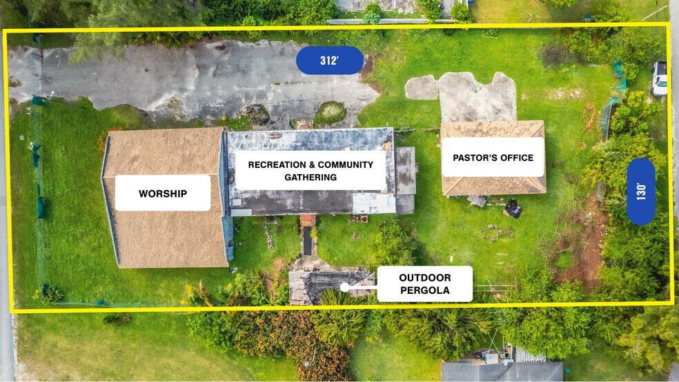 More Photos Of 25 NW 150th St, Miami Lodge Meeting Hall For Sale