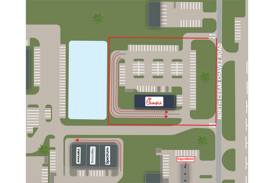 More Photos Of 601 N Cesar Chavez Rd, San Juan General Retail For Sale