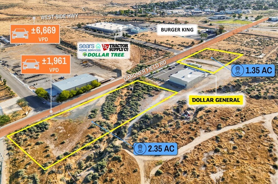 More Photos Of NEC HWY 119 & Gardner Field Rd, Taft Land For Sale