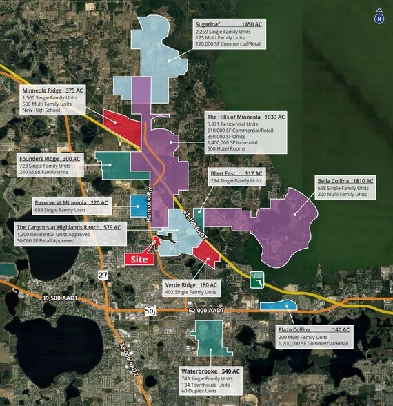 More Photos Of Old Highway 50 & North Hancock Rd, Clermont Land For Lease