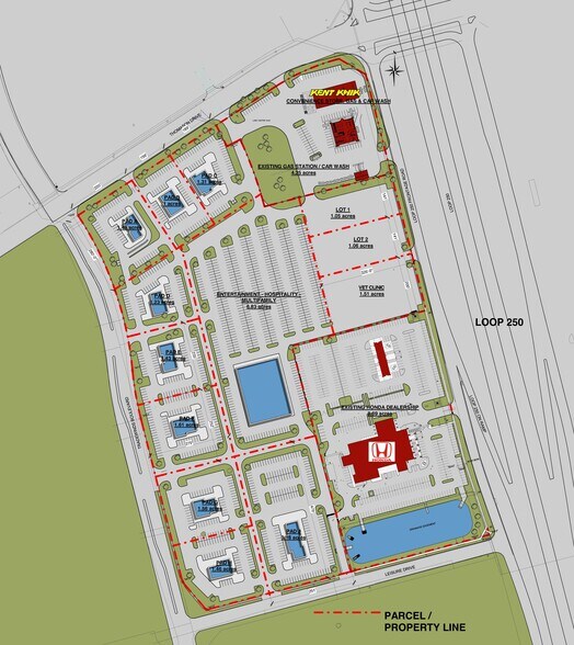 More Photos Of SWQ Loop 250 & Thomason Dr, Midland Land For Sale