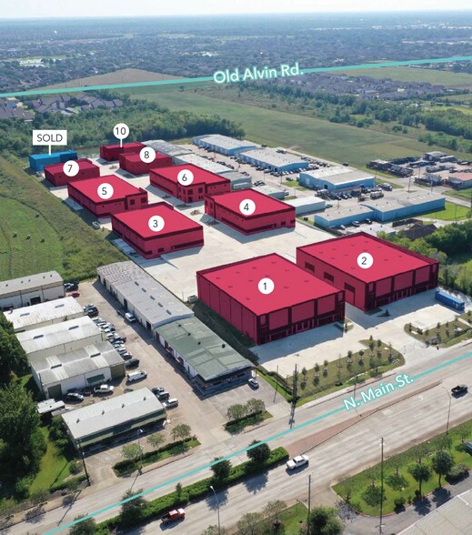 More Photos Of 1613 N Main St, Pearland Industrial For Sale