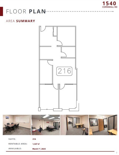 More Photos Of 1540 Cornwall Rd, Oakville Office For Lease