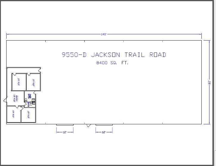 More Photos Of 9550 Jackson Trail Rd, Hoschton Warehouse For Sale