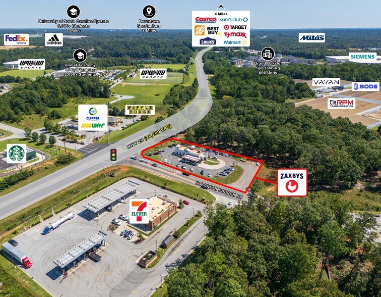 More Photos Of 2272 Nazareth Church Rd, Spartanburg Restaurant For Sale