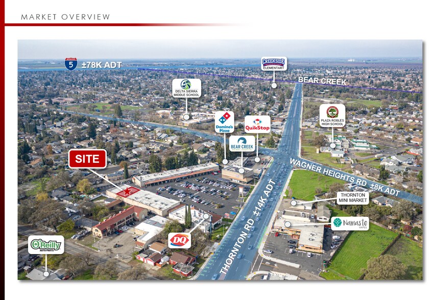 More Photos Of 9303-9304 Thornton Rd, Stockton General Retail For Lease