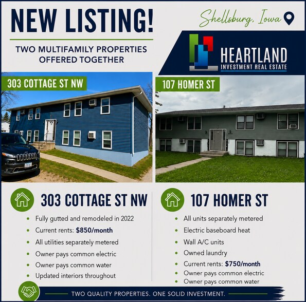 More Photos Of 303 Cottage St NW, Shellsburg Multifamily For Sale