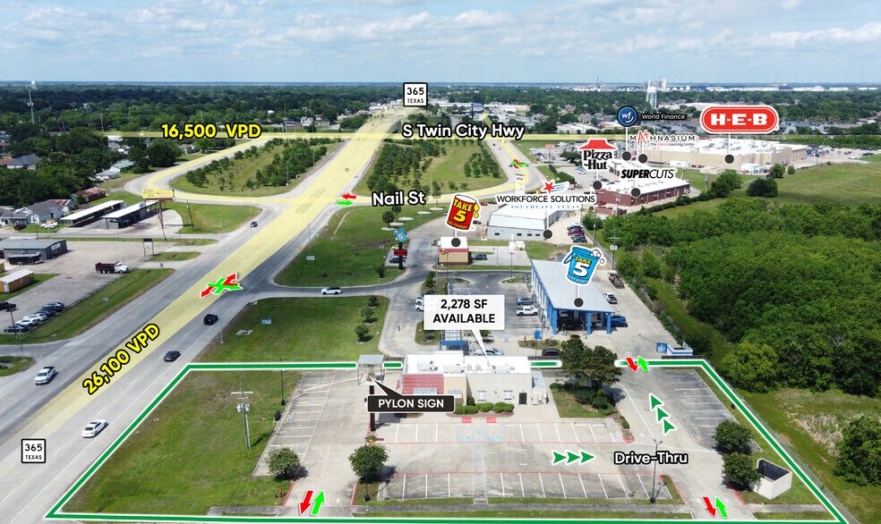 More Photos Of 4640 Highway 365, Port Arthur Fast Food For Sale