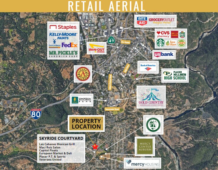 More Photos Of 650 Auburn Folsom Rd, Auburn General Retail For Lease