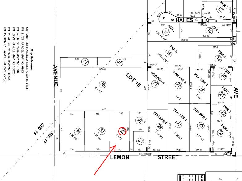 More Photos Of 41885 lemon, Murrieta Land For Sale
