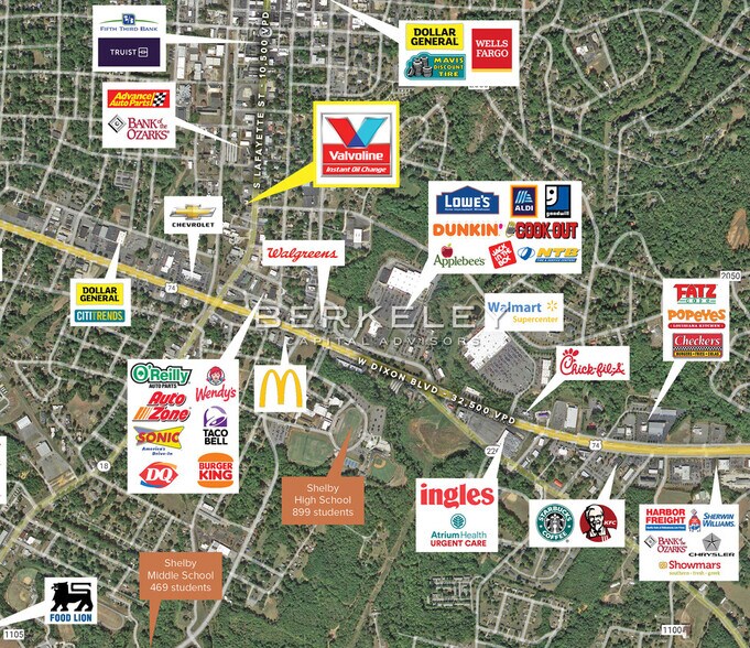 More Photos Of 630 S Lafayette St, Shelby Auto Repair For Sale