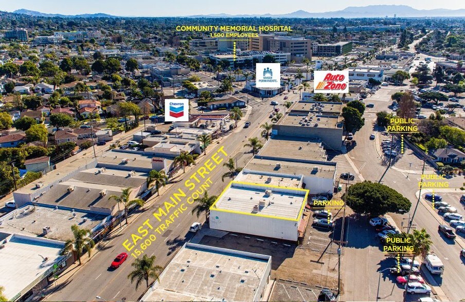 More Photos Of 2494-2498 E Main St, Ventura Storefront For Lease