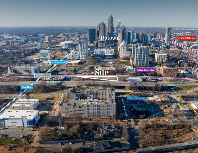 Primary Photo Of 800 N Tryon St, Charlotte Land For Sale