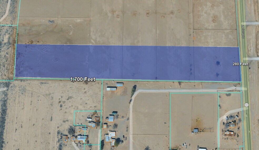 More Photos Of 2027 Anthony dr, Anthony Land For Sale
