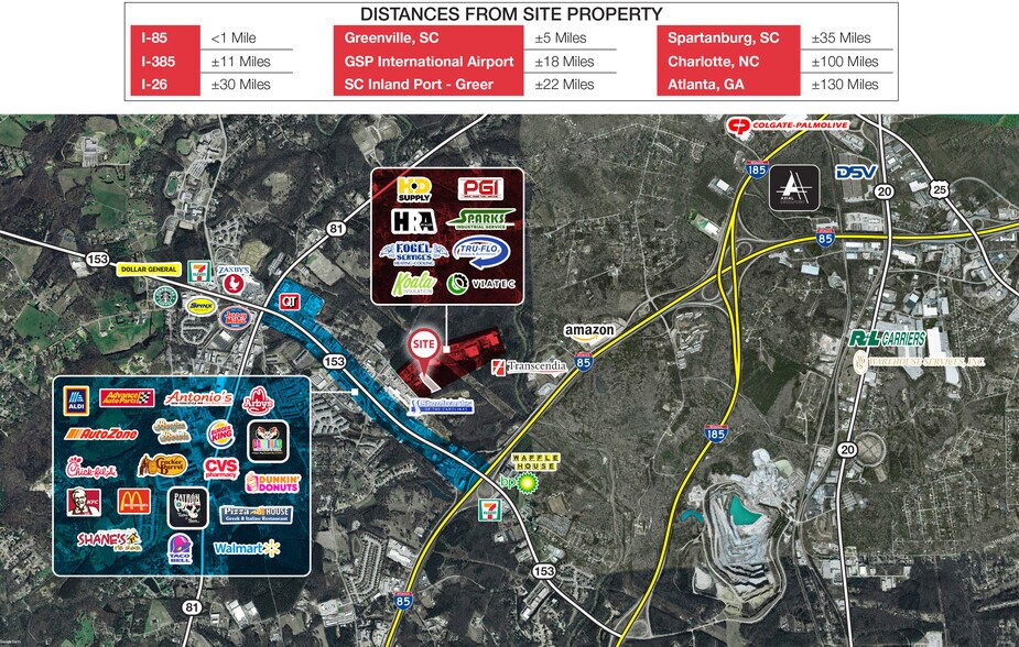 More Photos Of 104 Propes Dr, Piedmont Warehouse For Lease