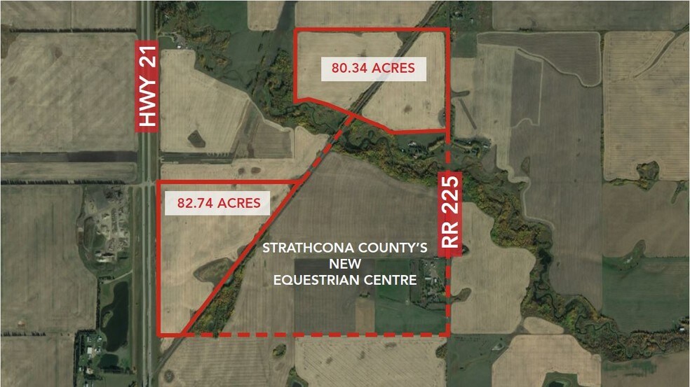 Primary Photo Of 540 West of Range Road 225, Sherwood Park Land For Sale