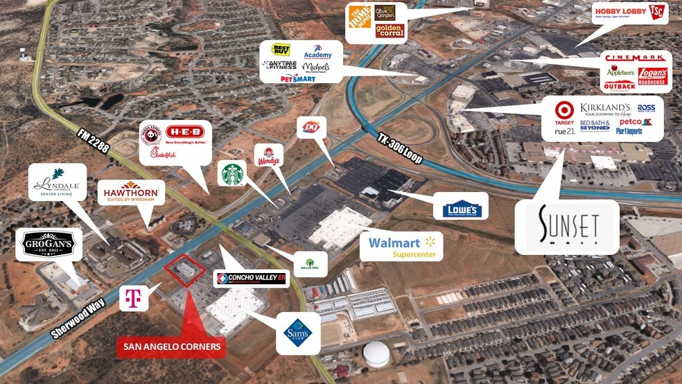 More Photos Of 5769 Sherwood Way, San Angelo Freestanding For Lease