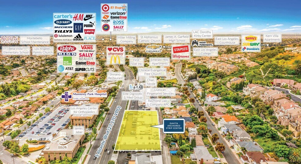 More Photos Of 883 S Atlantic Blvd, Monterey Park Storefront Retail Office For Lease