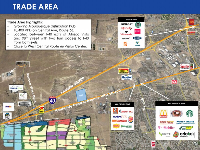 Primary Photo Of Central Avenue Northwest, Albuquerque Land For Lease