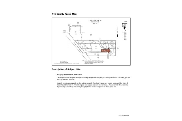 More Photos Of 1201 S Loop Rd, Pahrump General Retail For Lease