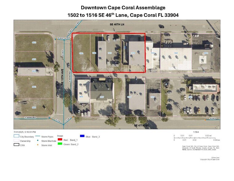 Primary Photo Of 1516 SE 46th Ln, Cape Coral Land For Sale
