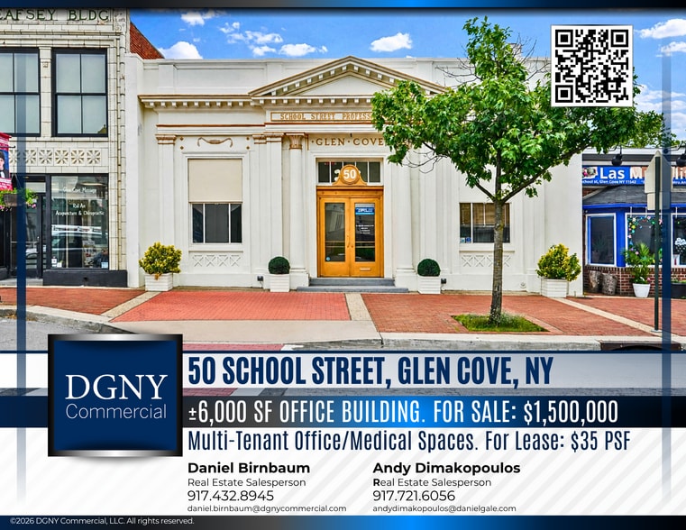 Primary Photo Of 50 School St, Glen Cove Office Residential For Sale