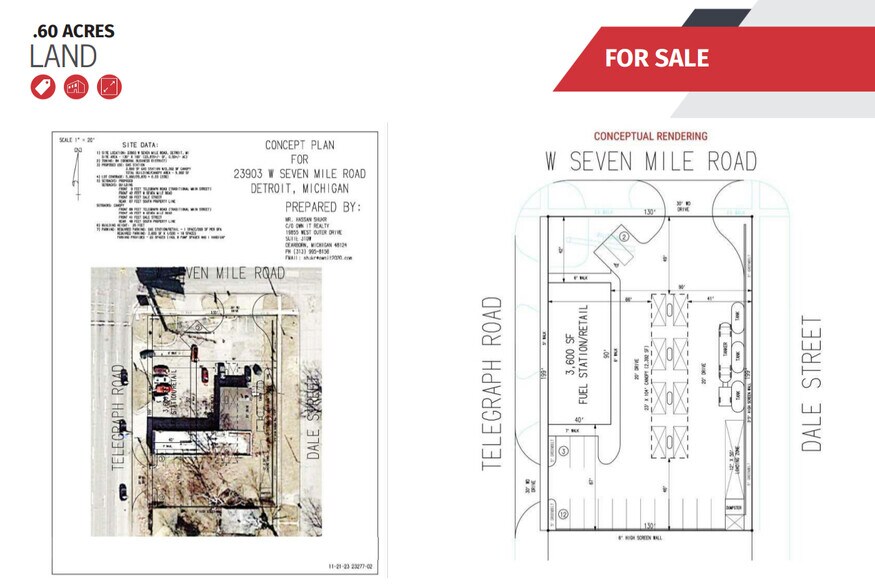 More Photos Of 19050 Telegraph Rd, Detroit Storefront Retail Office For Sale