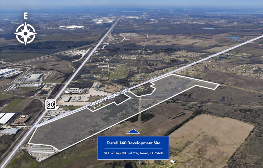 Primary Photo Of NEC of Highway 80 @ County Road 237, Terrell Land For Sale