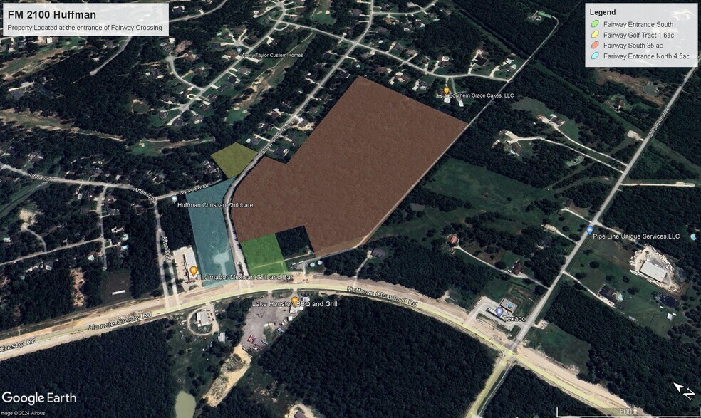 Primary Photo Of Farm to Market 2100 @ Fairway Crossing, Huffman Land For Sale
