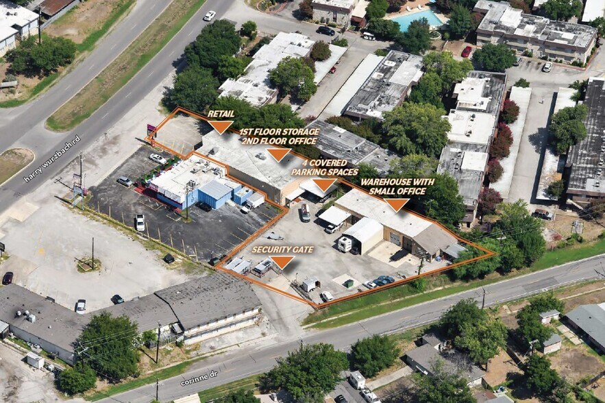 More Photos Of 2502 Harry Wurzbach Rd, San Antonio Flex For Lease