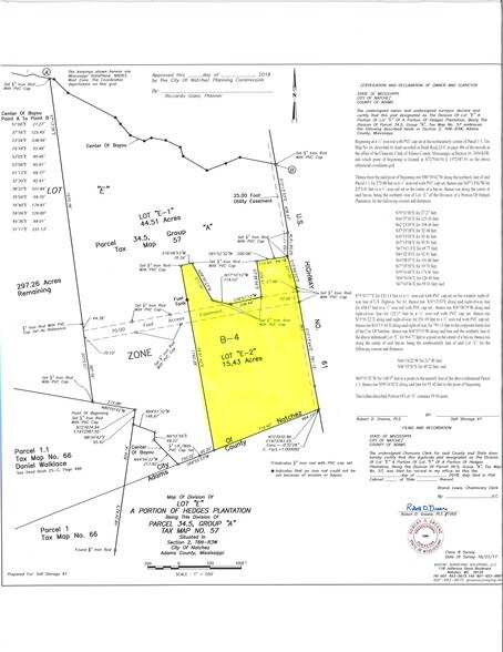 Primary Photo Of 000E-2 Highway 61, Natchez Land For Sale