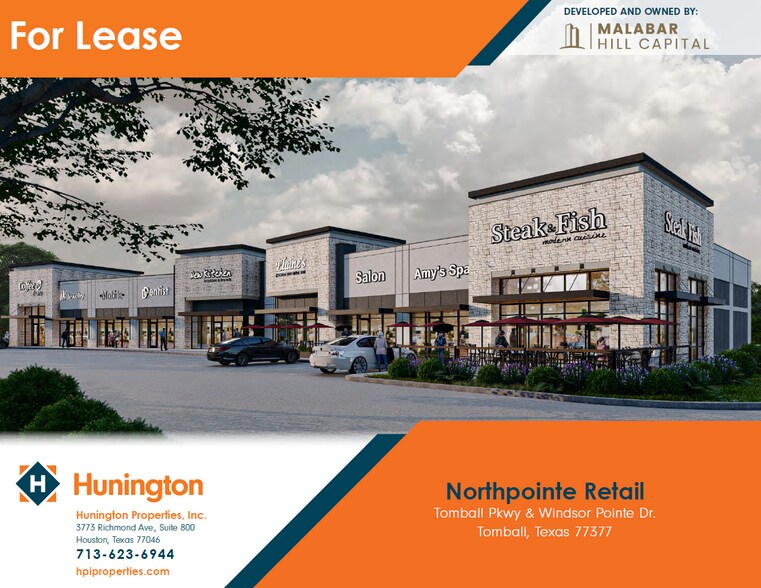 Tomball Pkwy Windsor Pointe Dr, Tomball, TX 77375 Retail For Lease