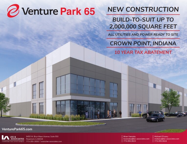 Primary Photo Of Venture Park 65, Crown Point Warehouse For Lease