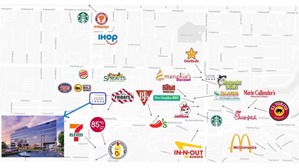 More Photos Of 100 N Citrus St, West Covina Office For Lease