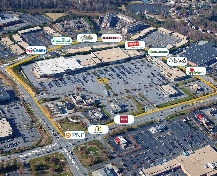 More Photos Of 3630 Peachtree Pky, Suwanee General Retail For Lease