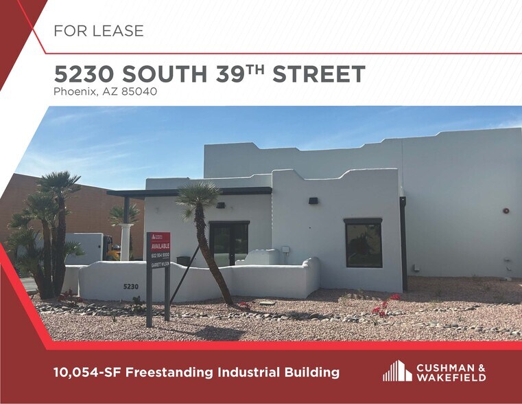 Primary Photo Of 5230 S 39th St, Phoenix Warehouse For Lease