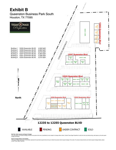 More Photos Of 12239 Queenston Blvd, Houston Medical For Sale