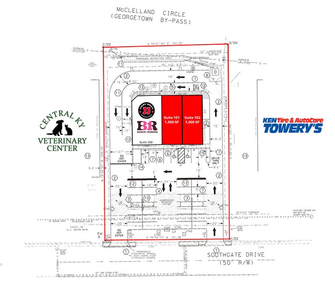 More Photos Of 121 Southgate Dr, Georgetown General Retail For Lease