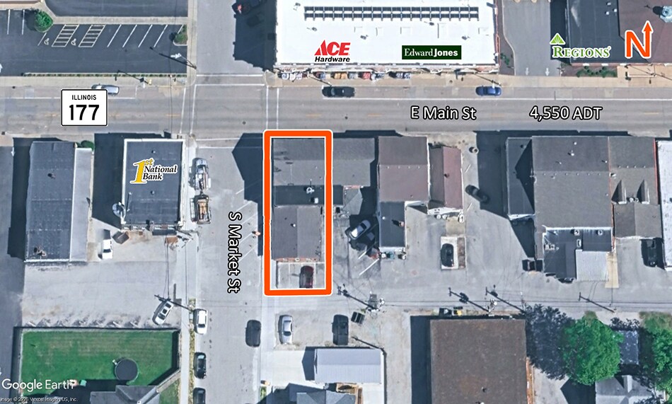 More Photos Of 100 E Main St, Mascoutah Storefront Retail Residential For Sale