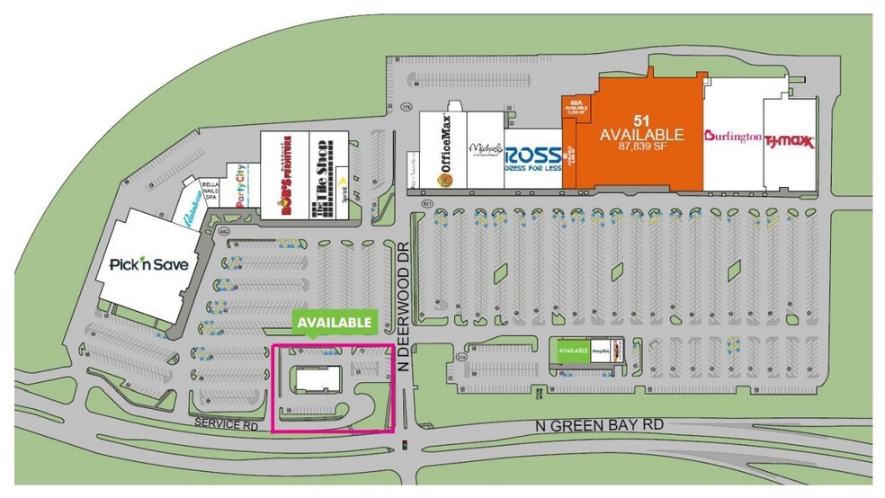 More Photos Of W Brown Deer Rd & N Green Bay Rd, Brown Deer Land For Lease