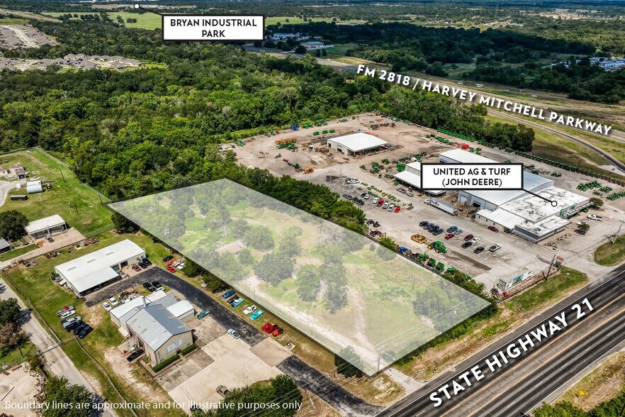 More Photos Of 3208 W State Highway 21, Bryan Land For Sale