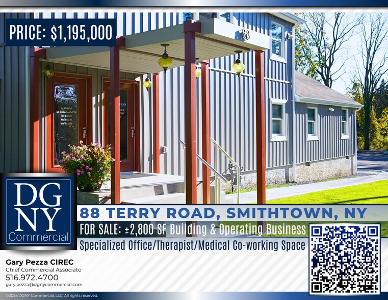 Primary Photo Of 88 Terry Rd, Smithtown Office For Sale