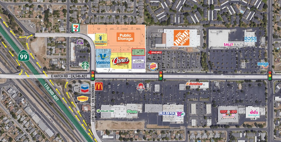 More Photos Of 1351 E Hatch Rd, Modesto General Retail For Sale