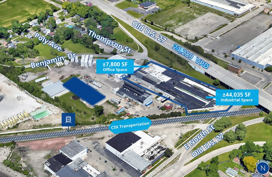 More Photos Of 1709 Thompson St, Lansing Warehouse For Lease