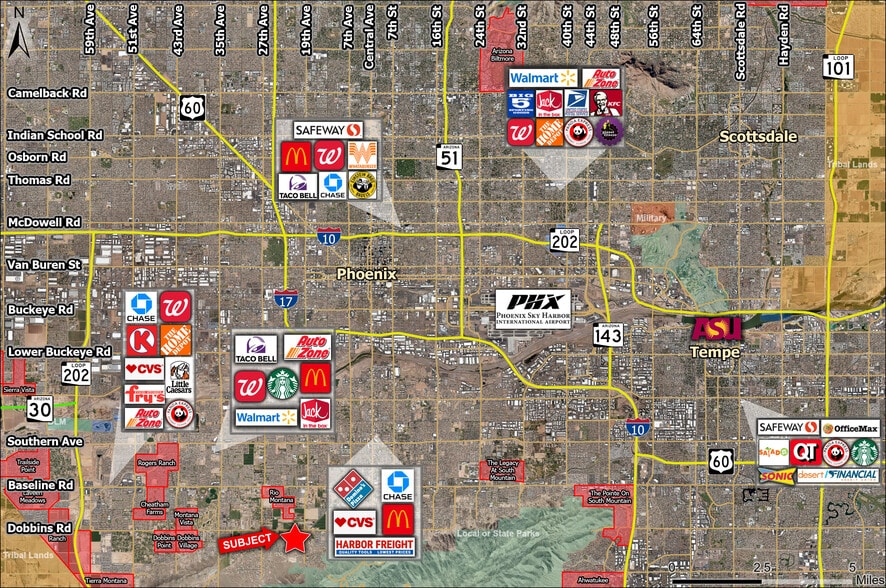 More Photos Of Sec of 19th Ave & Dobbins Rd, Phoenix Land For Sale