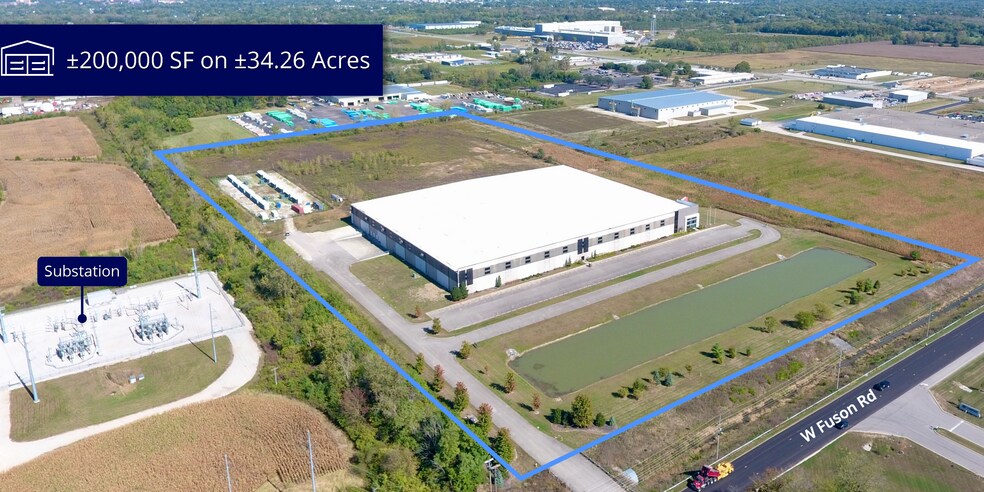 More Photos Of 2450 W Fuson Rd, Muncie Warehouse For Lease