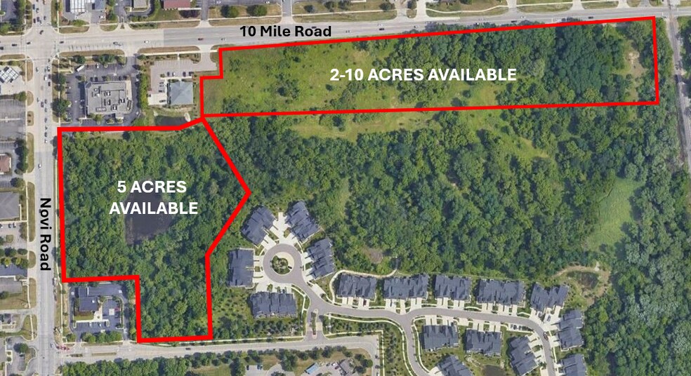 Primary Photo Of 0 W 10 Mile Rd, Novi Land For Sale