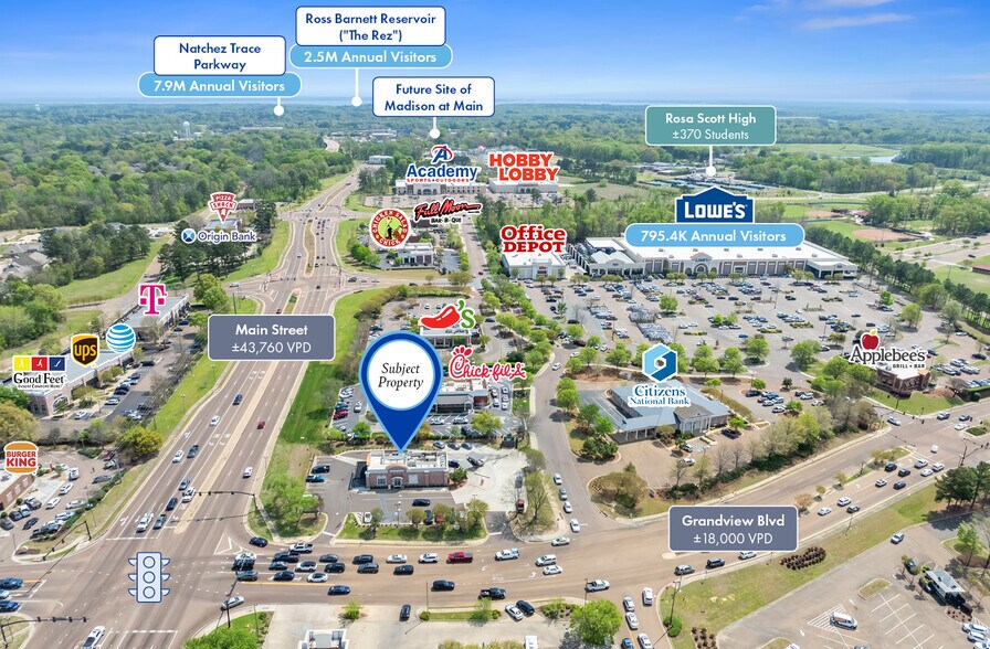 More Photos Of 1863 Main St, Madison Fast Food For Sale