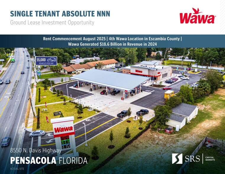 Primary Photo Of 8550 Davis Hwy, Pensacola Freestanding For Sale