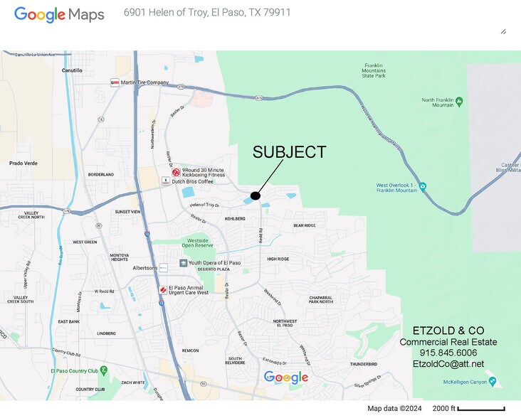 More Photos Of 6901 Helen of Troy, El Paso Land For Sale